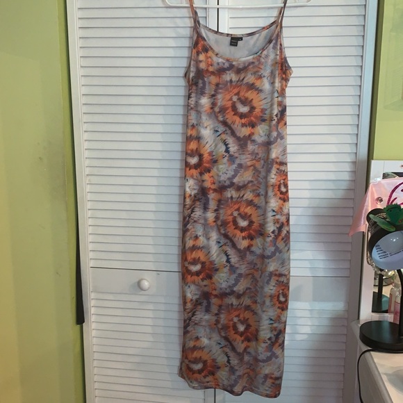 tie dye maxi bodycon dress nwt - Picture 5 of 10